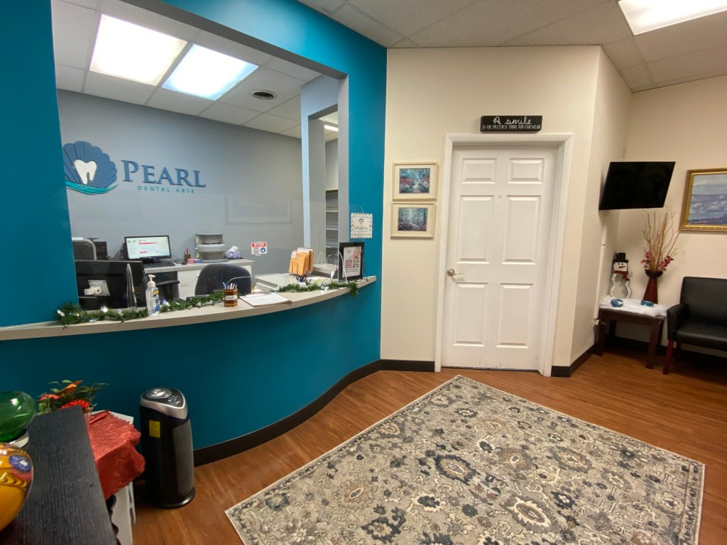 Front desk of the office