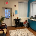 front door of office