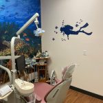 Examination room - scuba diver